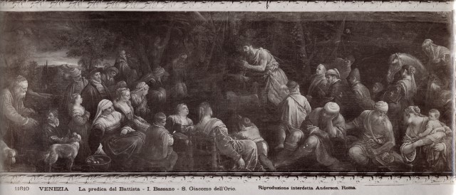 Anderson — Venezia La predica del Battista - I. Bassano. S. Giacomo dell'Orio — insieme